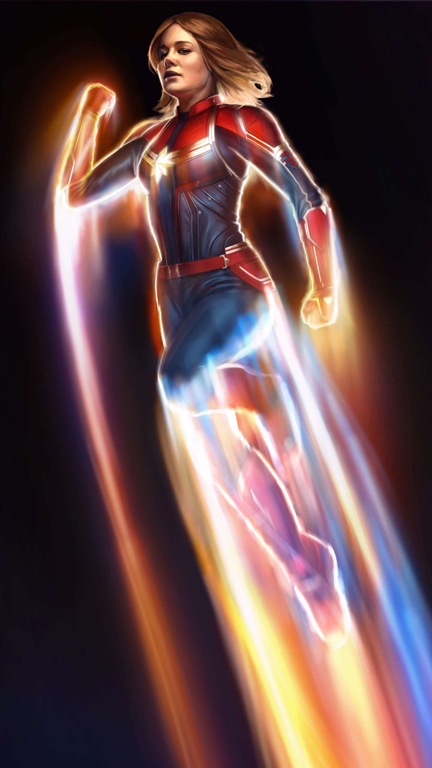 Brie Larson As Carol Danvers In Captain Marvel Wallpapers