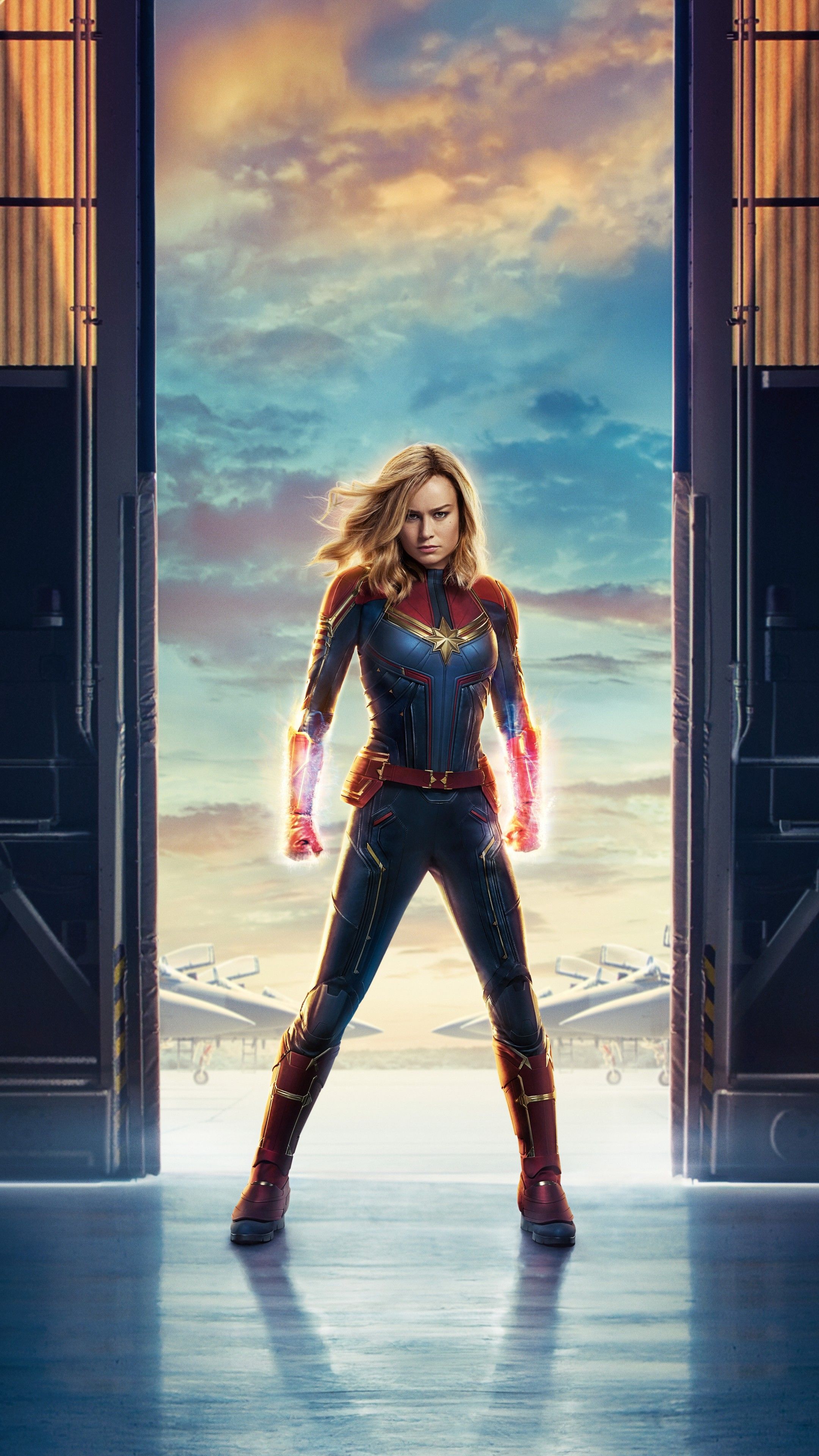 Brie Larson As Carol Danvers In Captain Marvel Wallpapers