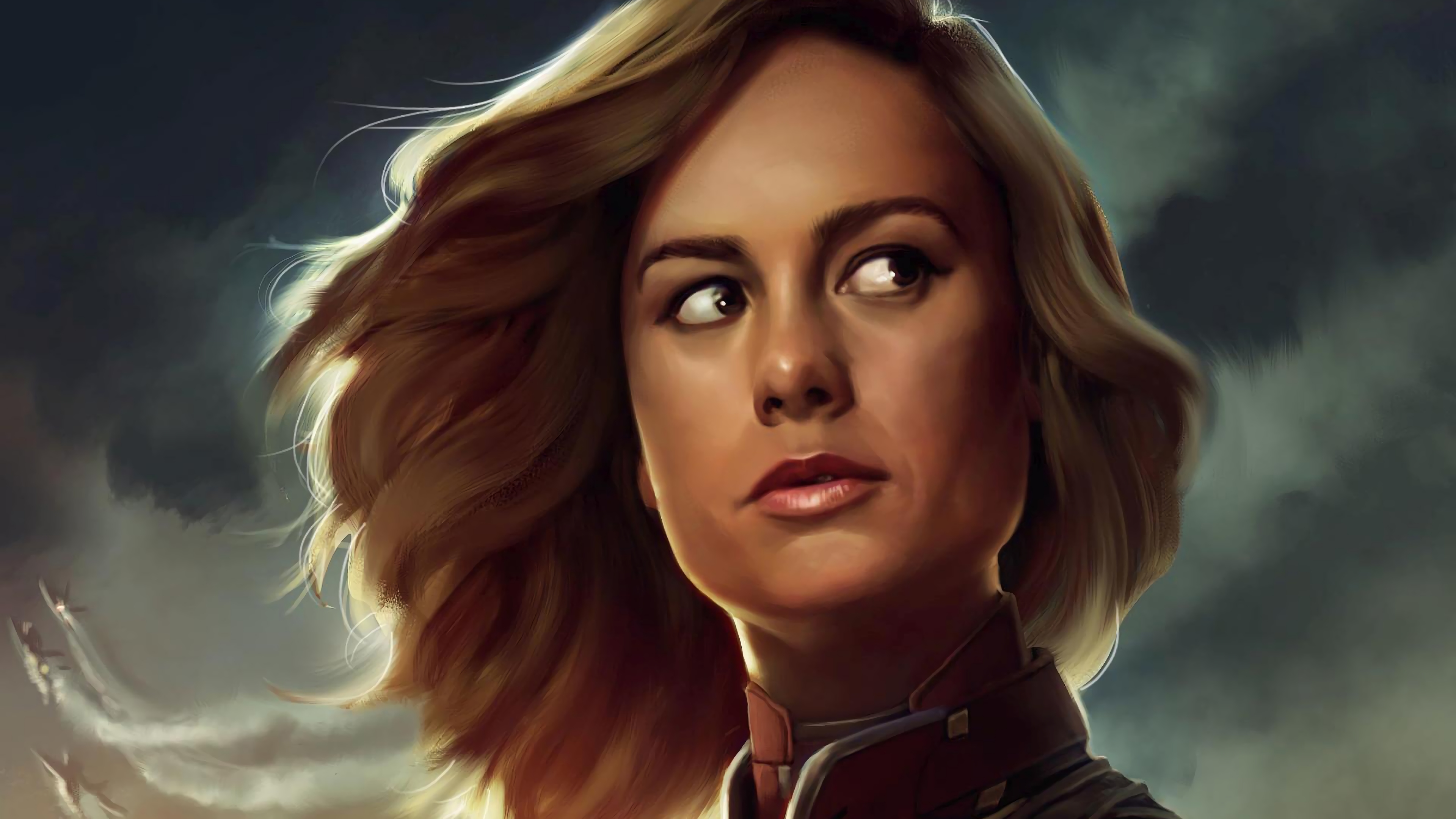 Brie Larson As Carol Danvers In Captain Marvel Wallpapers