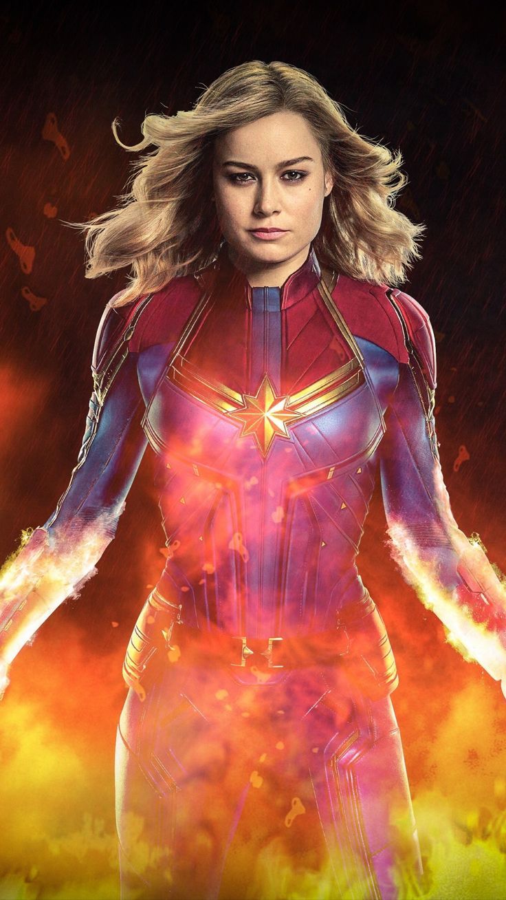 Brie Larson As Carol Danvers In Captain Marvel Wallpapers