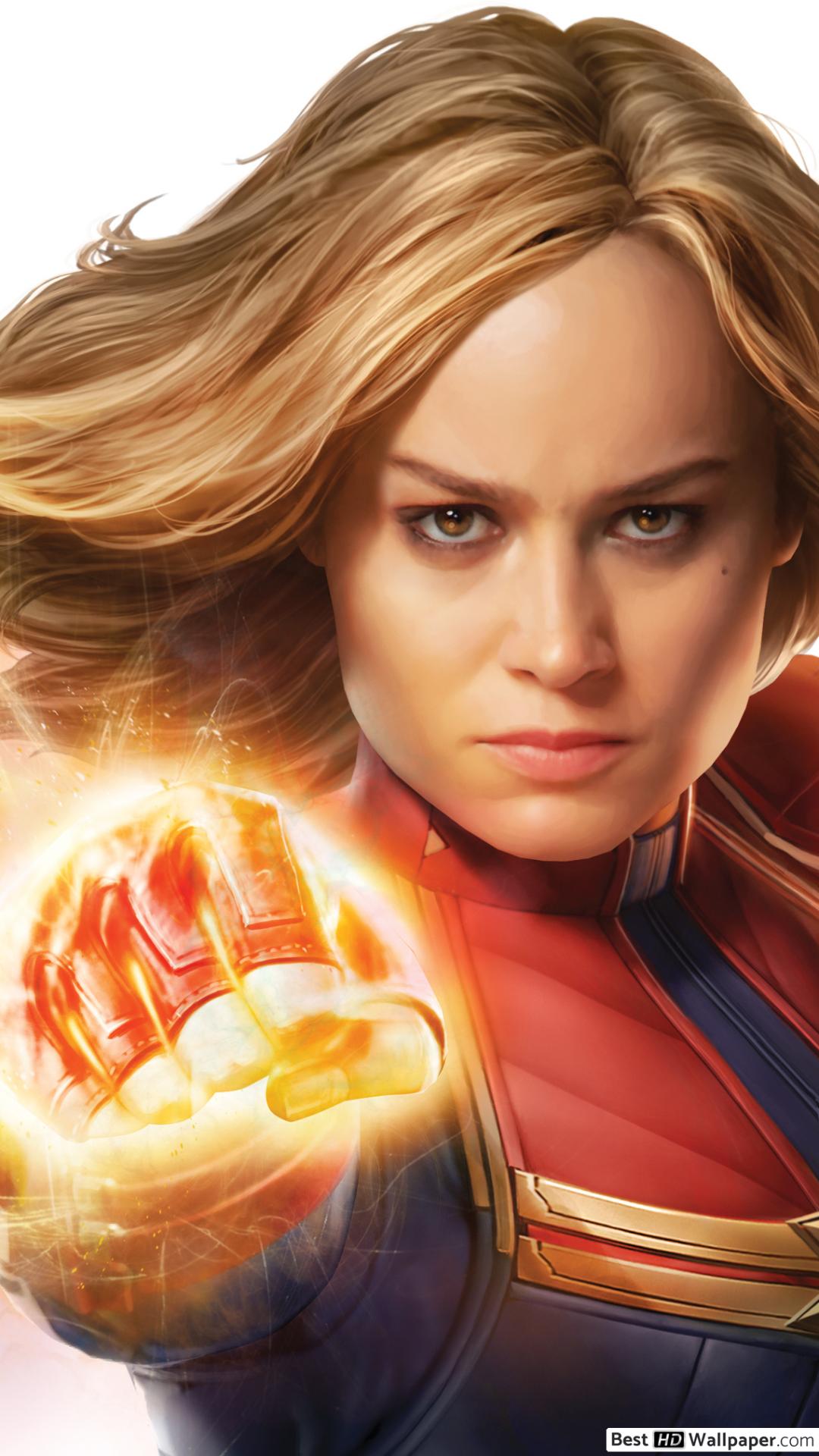 Brie Larson As Carol Danvers In Captain Marvel Wallpapers