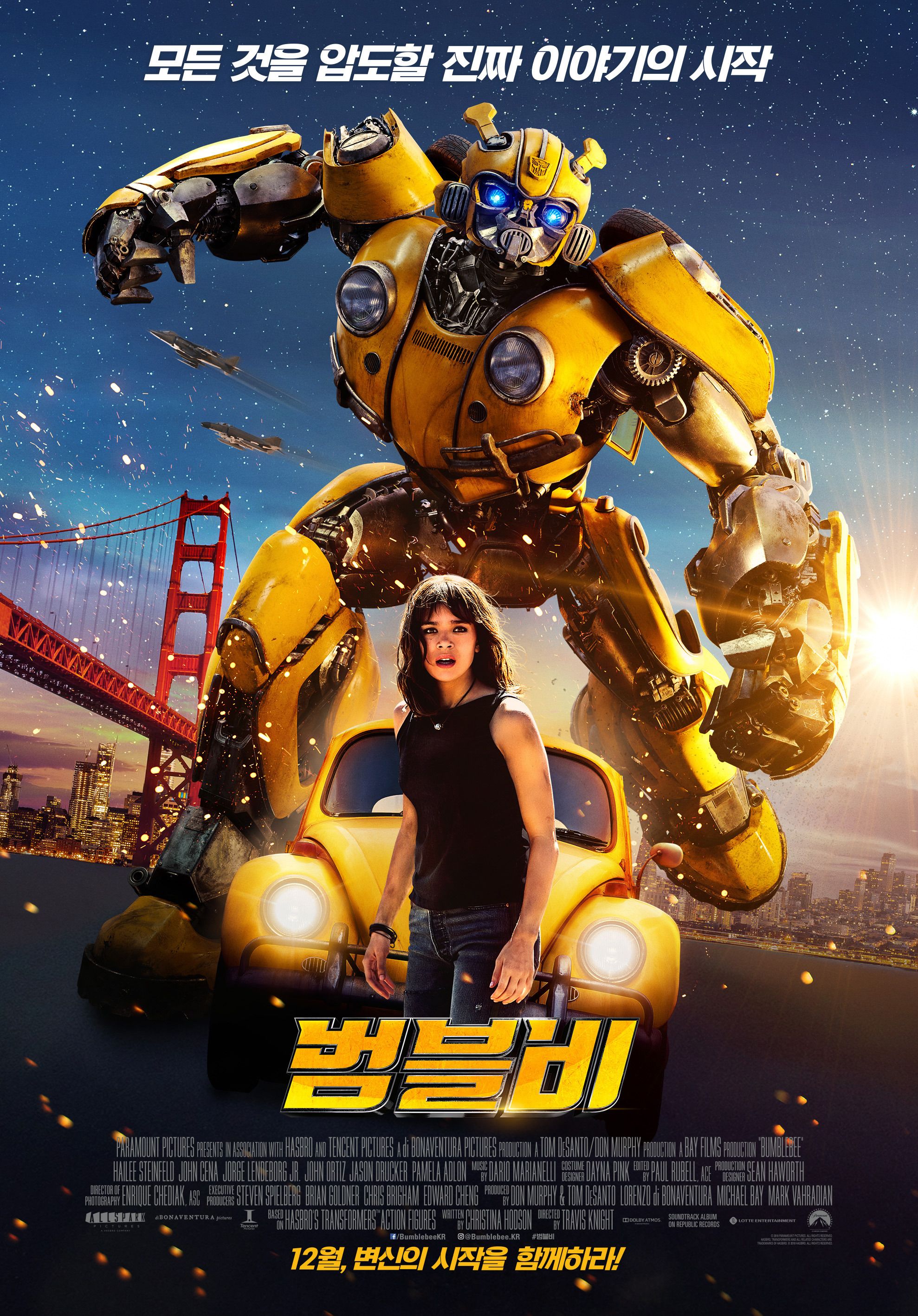 Bumblebee 2018 Movie Official Poster Wallpapers