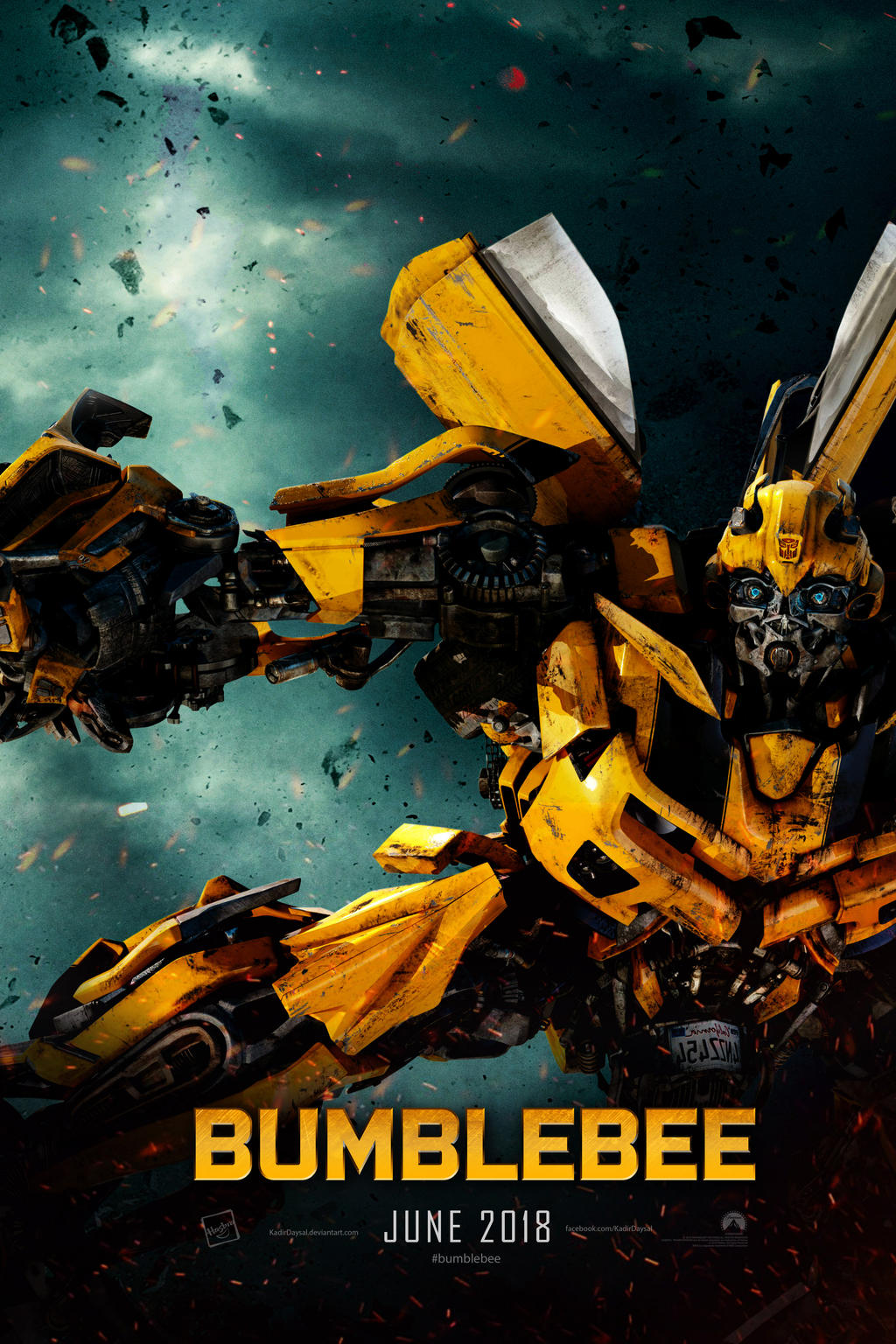 Bumblebee 2018 Movie Poster Wallpapers