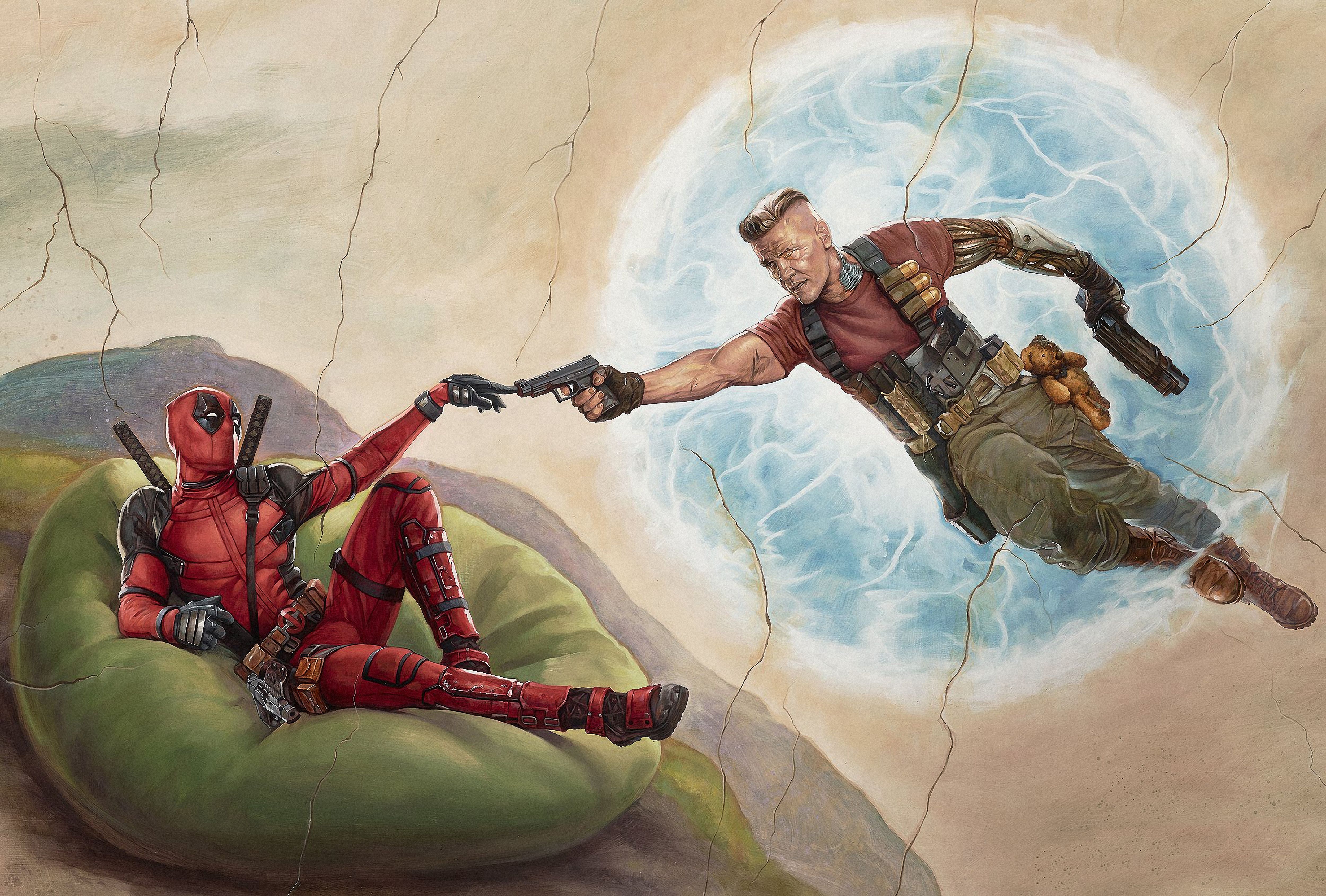 Cable And Deadpool In Deadpool 2 Poster Wallpapers