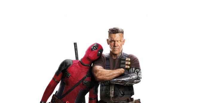 Cable And Deadpool In Deadpool 2 Poster Wallpapers