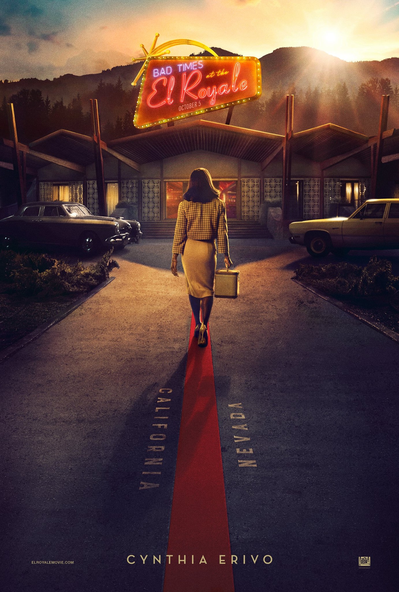 Cailee Spaeny Bad Times At The El Royale 2018 Movie Poster Wallpapers