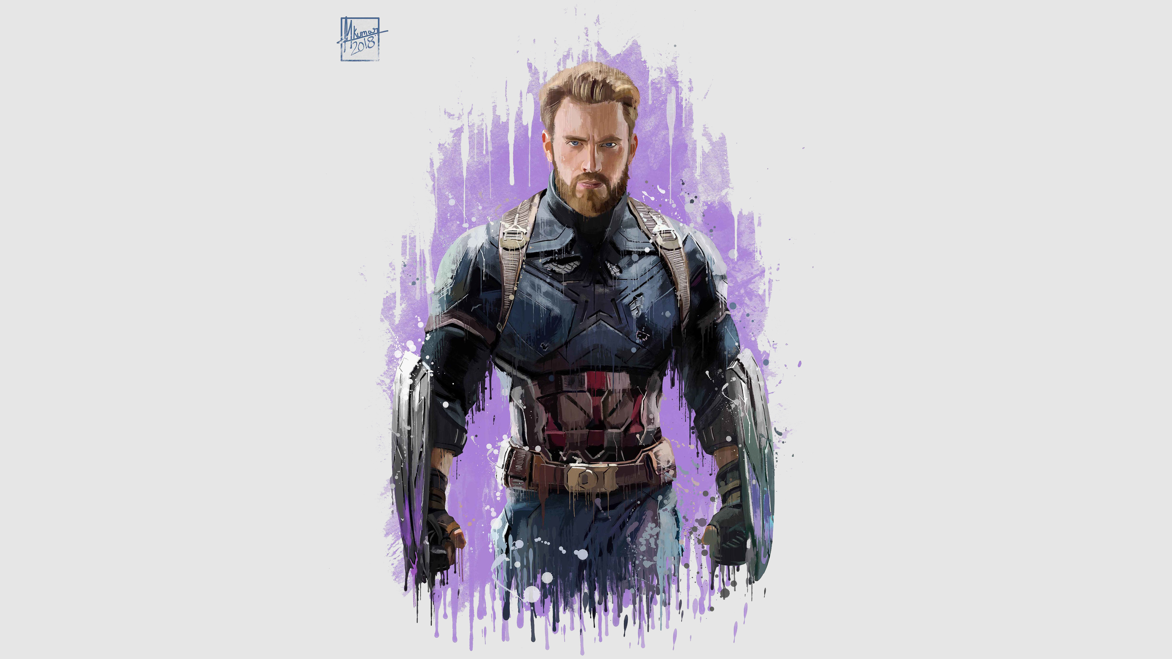 Captain America Avengers Infinity War Artwork Wallpapers