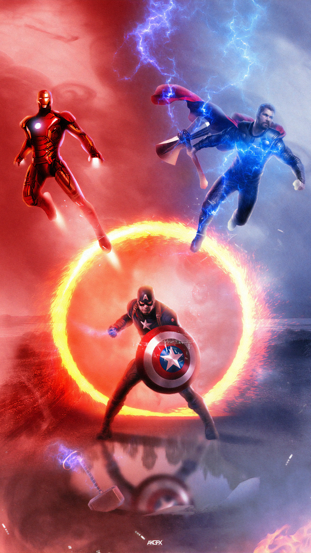 Captain America Iron Man Thor Avengers Wallpapers