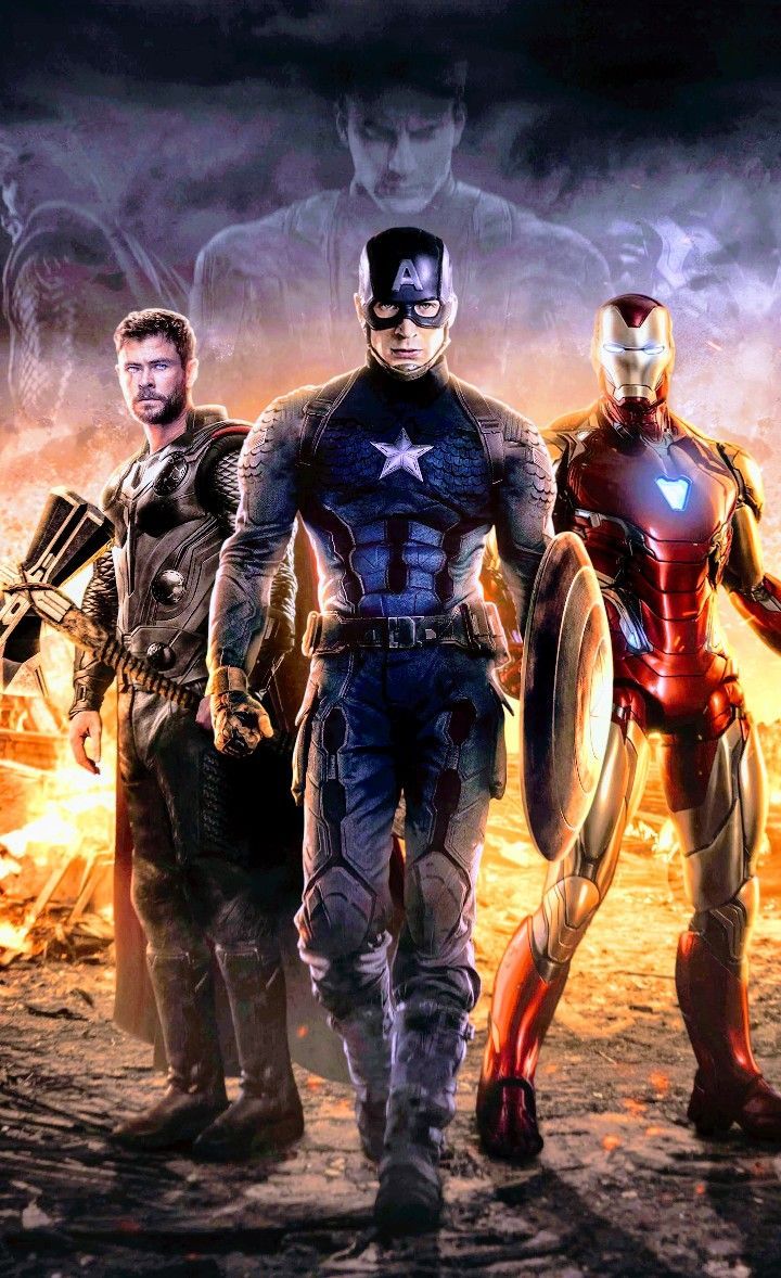 Captain America Iron Man Thor Avengers Wallpapers