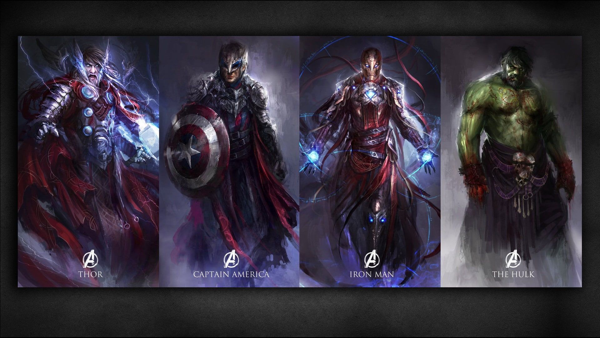 Captain America Iron Man Thor Avengers Wallpapers