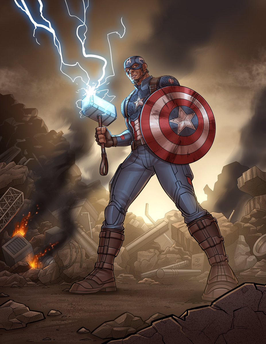 Captain America Vs Captain America Avengers Endgame Art Wallpapers