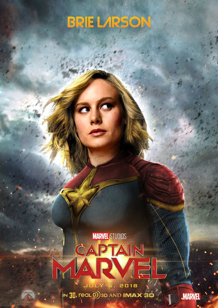 Captain Marvel 2019 Official Poster Wallpapers