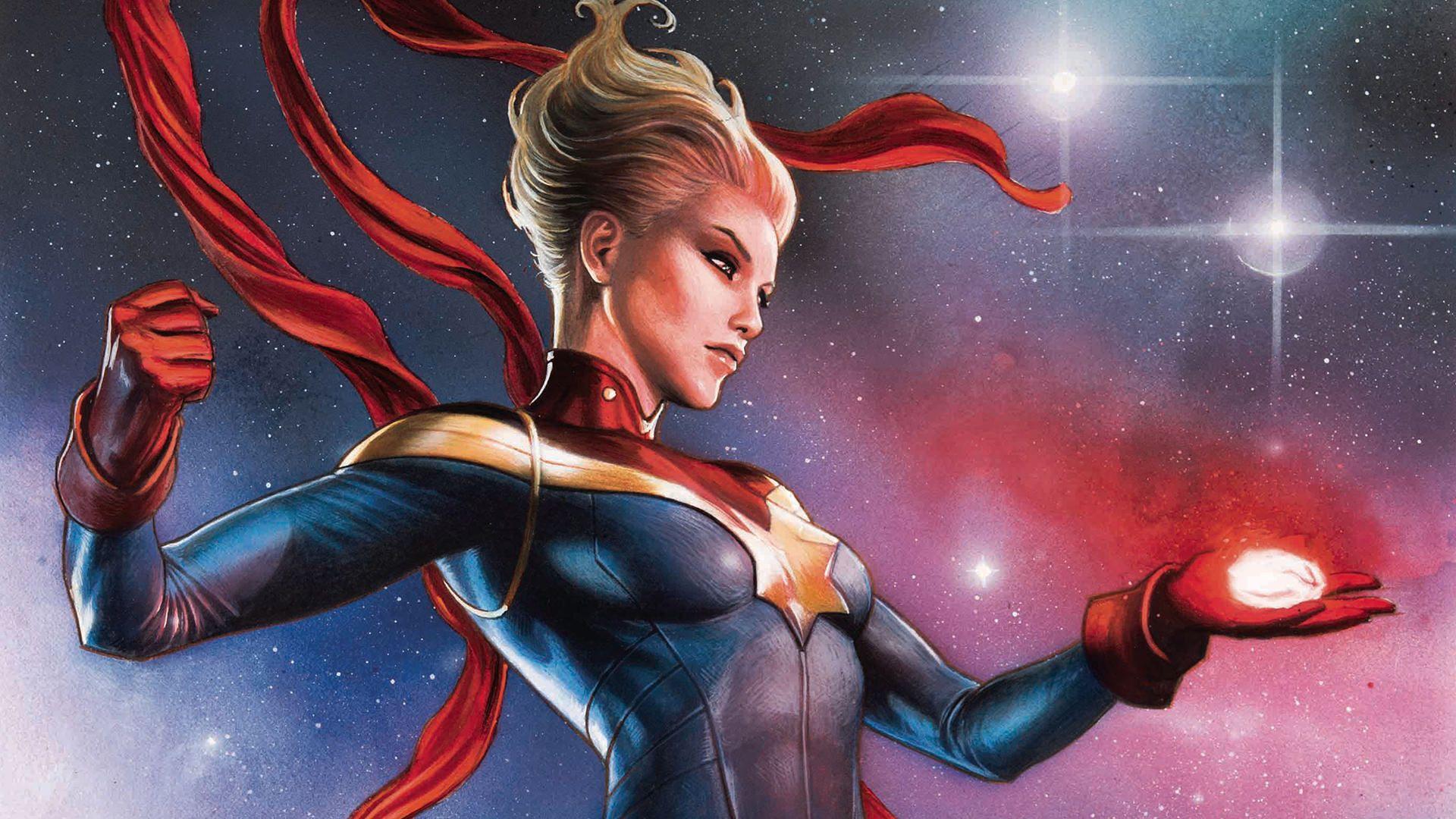 Captain Marvel Artwork 8K Wallpapers