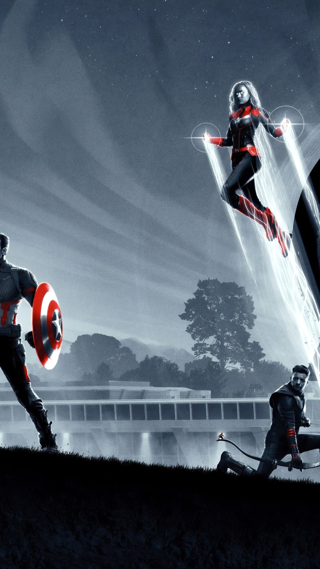 Captain Marvel Avengers Endgame Wallpapers