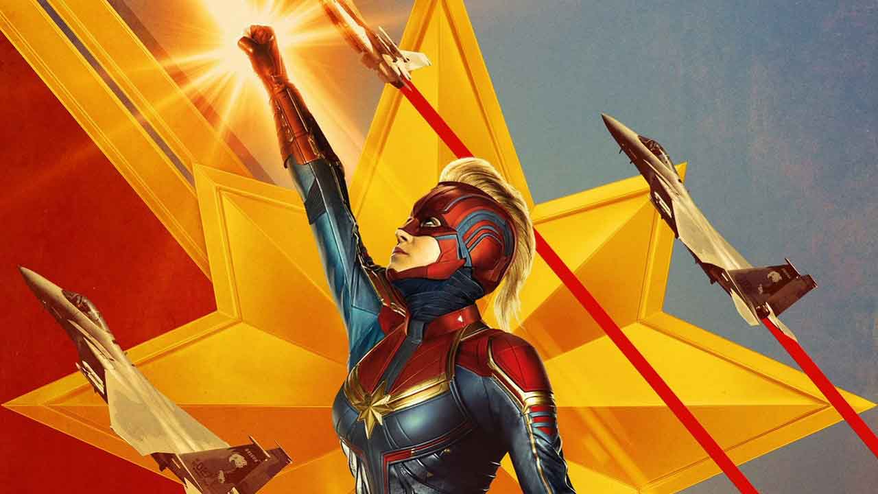 Captain Marvel Imax Poster Wallpapers