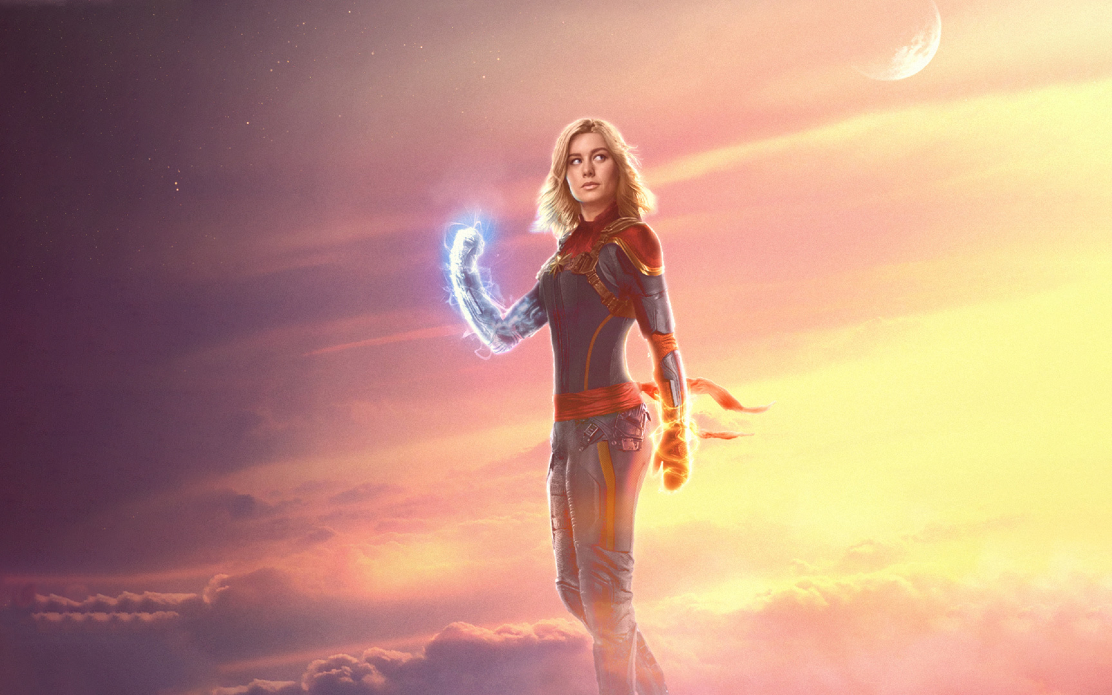 Captain Marvel Super Power Wallpapers