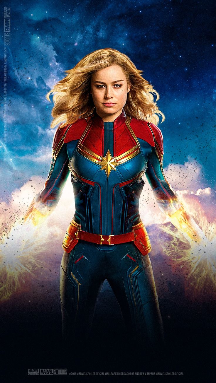 Captain Marvel Super Power Wallpapers