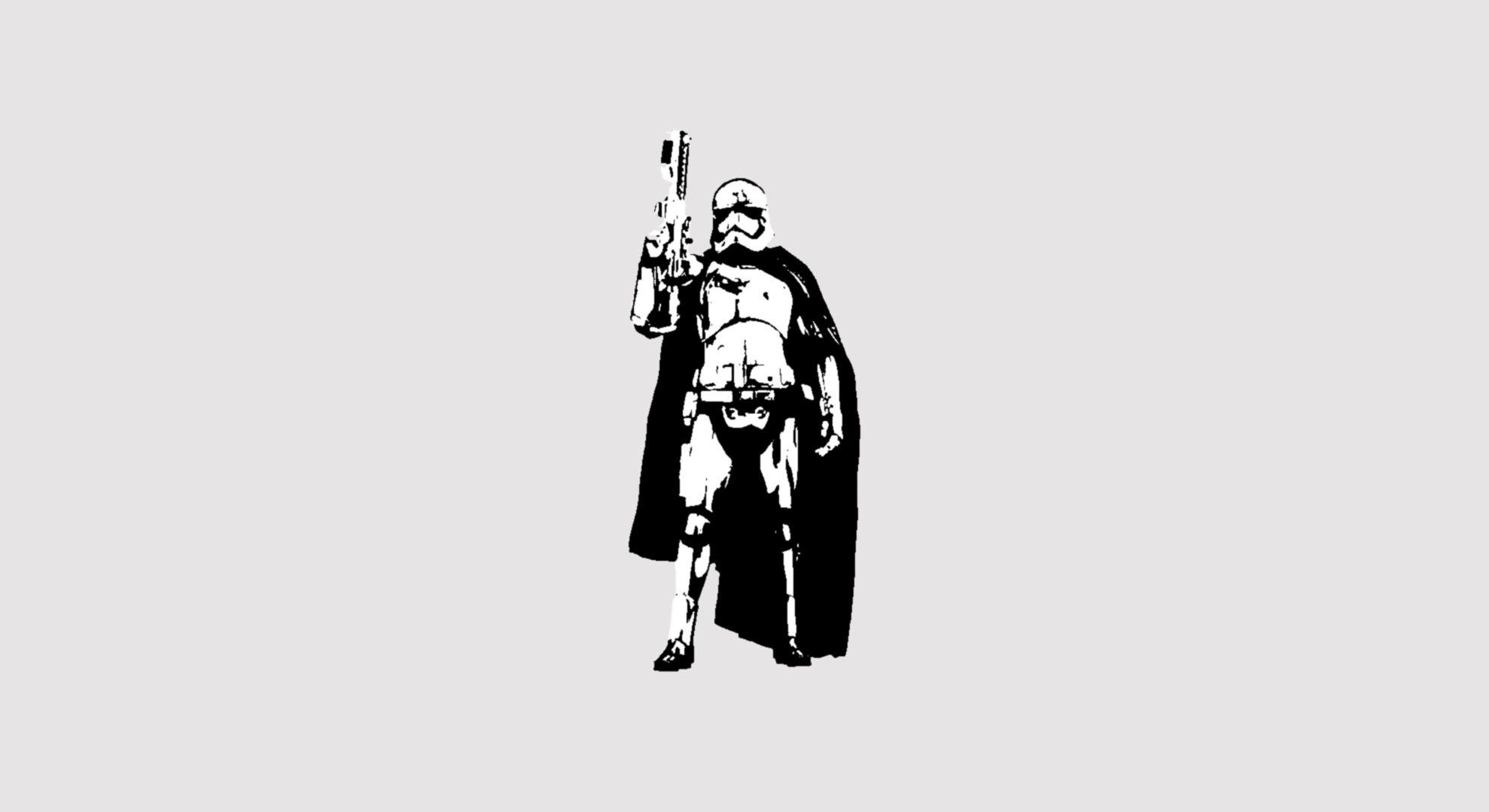 Captain Phasma Minimal Wallpapers