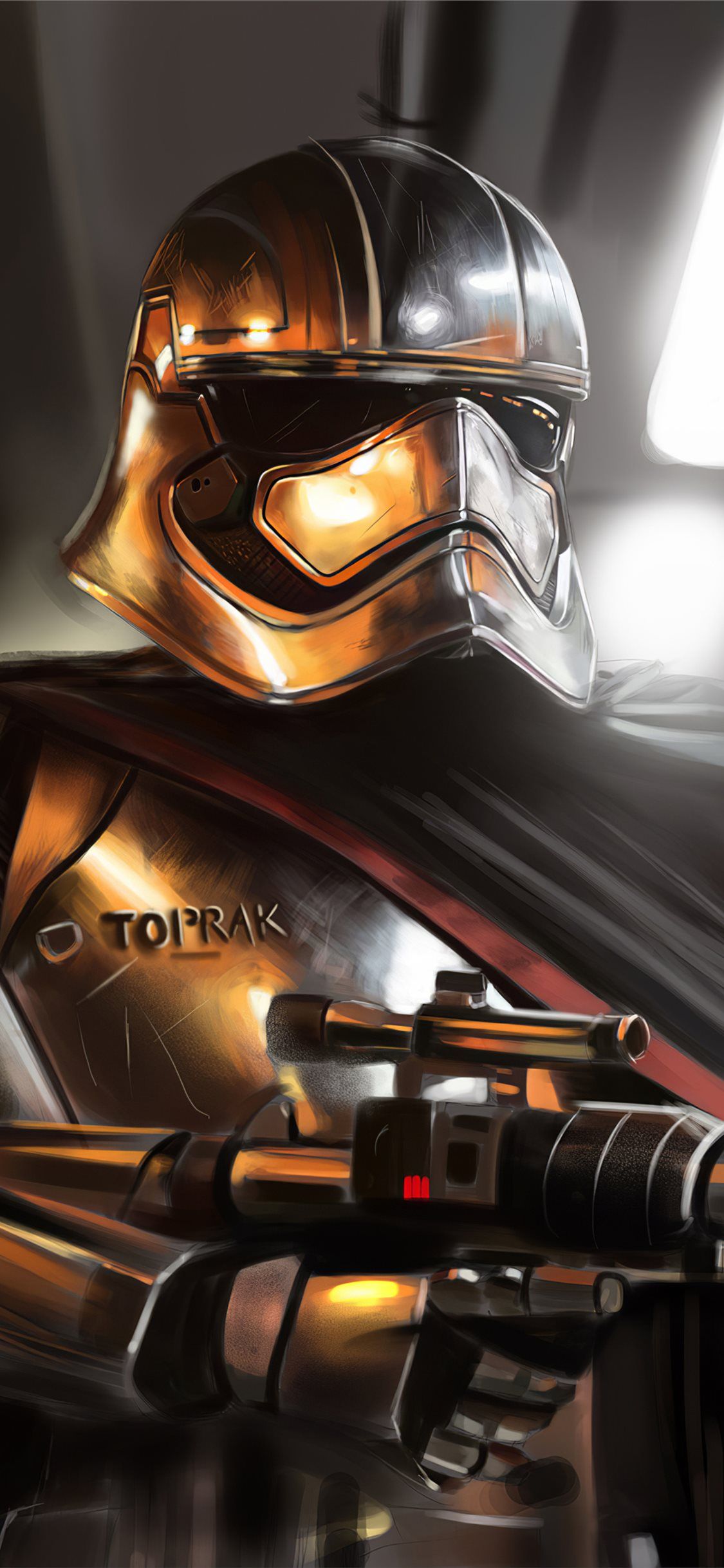 Captain Phasma Minimal Wallpapers