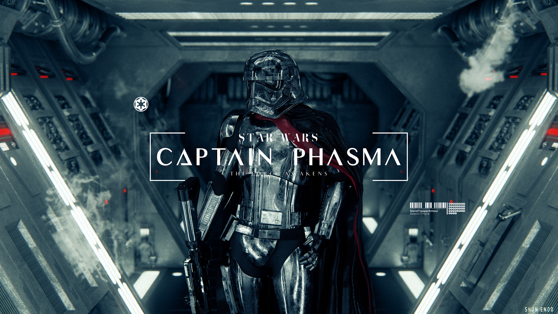 Captain Phasma Minimal Wallpapers