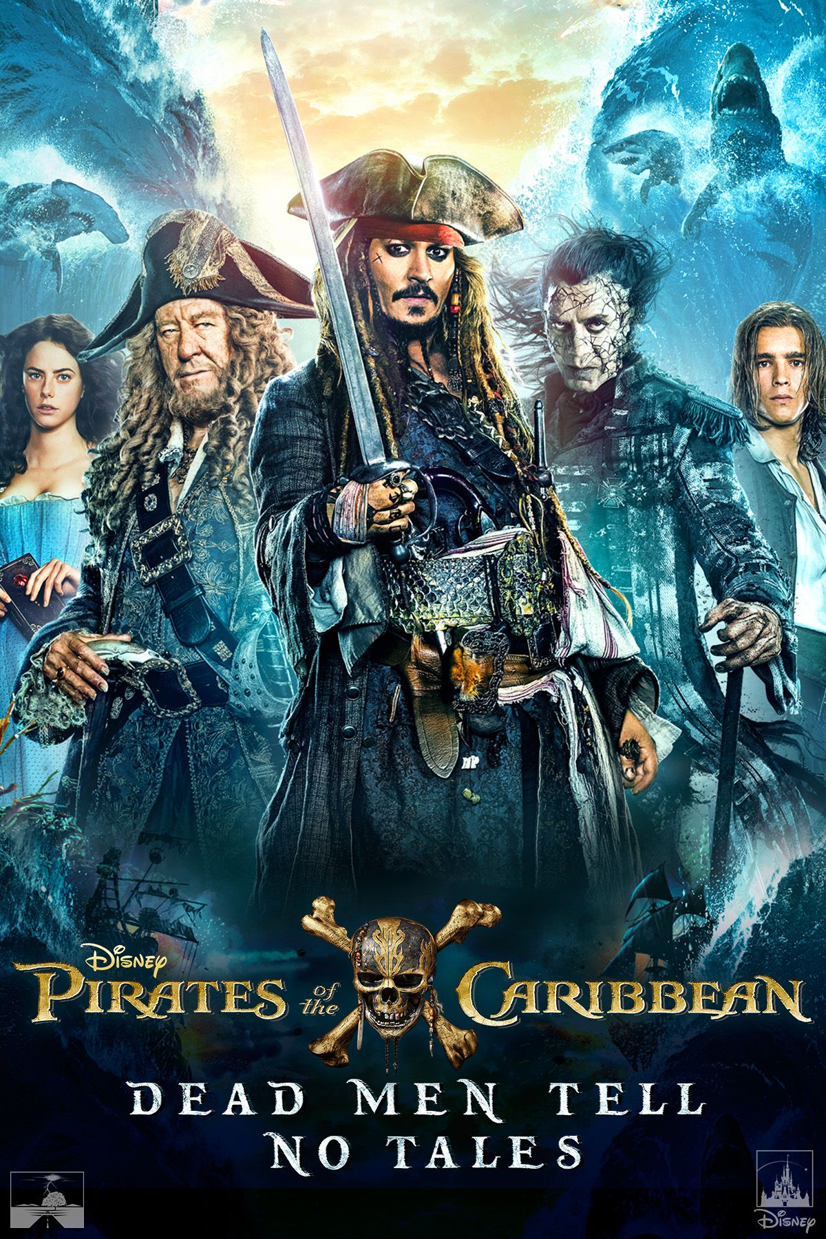 Captain Salaza In Pirates Of The Caribbean Dead Men Tell No Tales Wallpapers