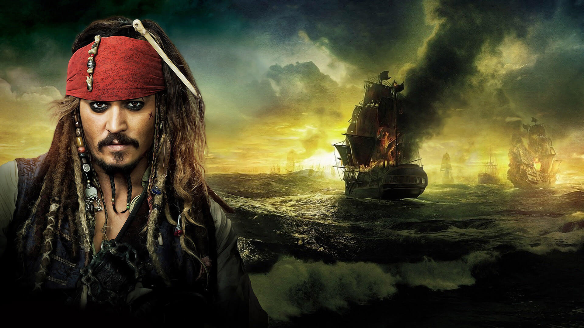 Captain Salaza In Pirates Of The Caribbean Dead Men Tell No Tales Wallpapers