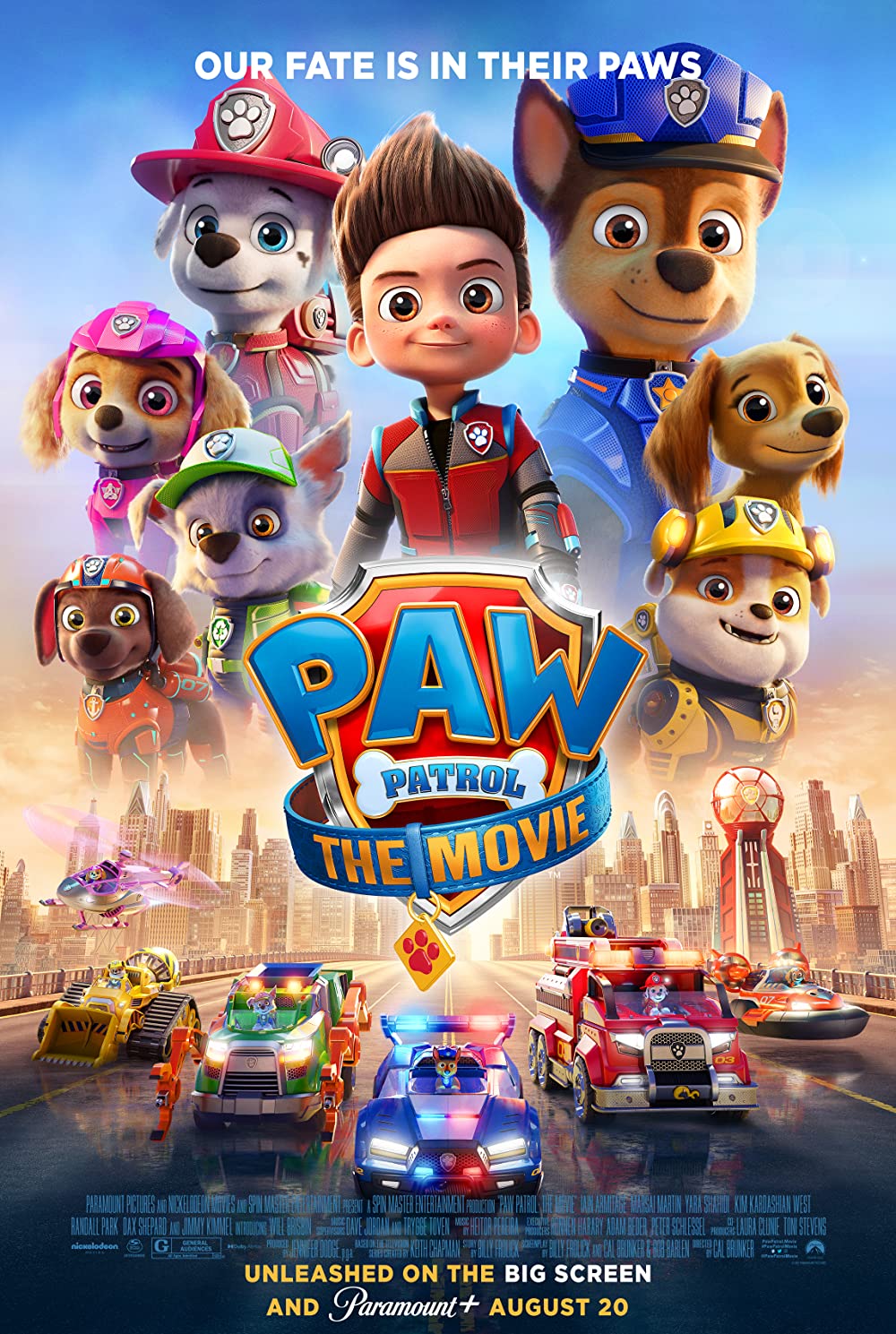 Chase And Ryder Paw Patrol The Movie Wallpapers