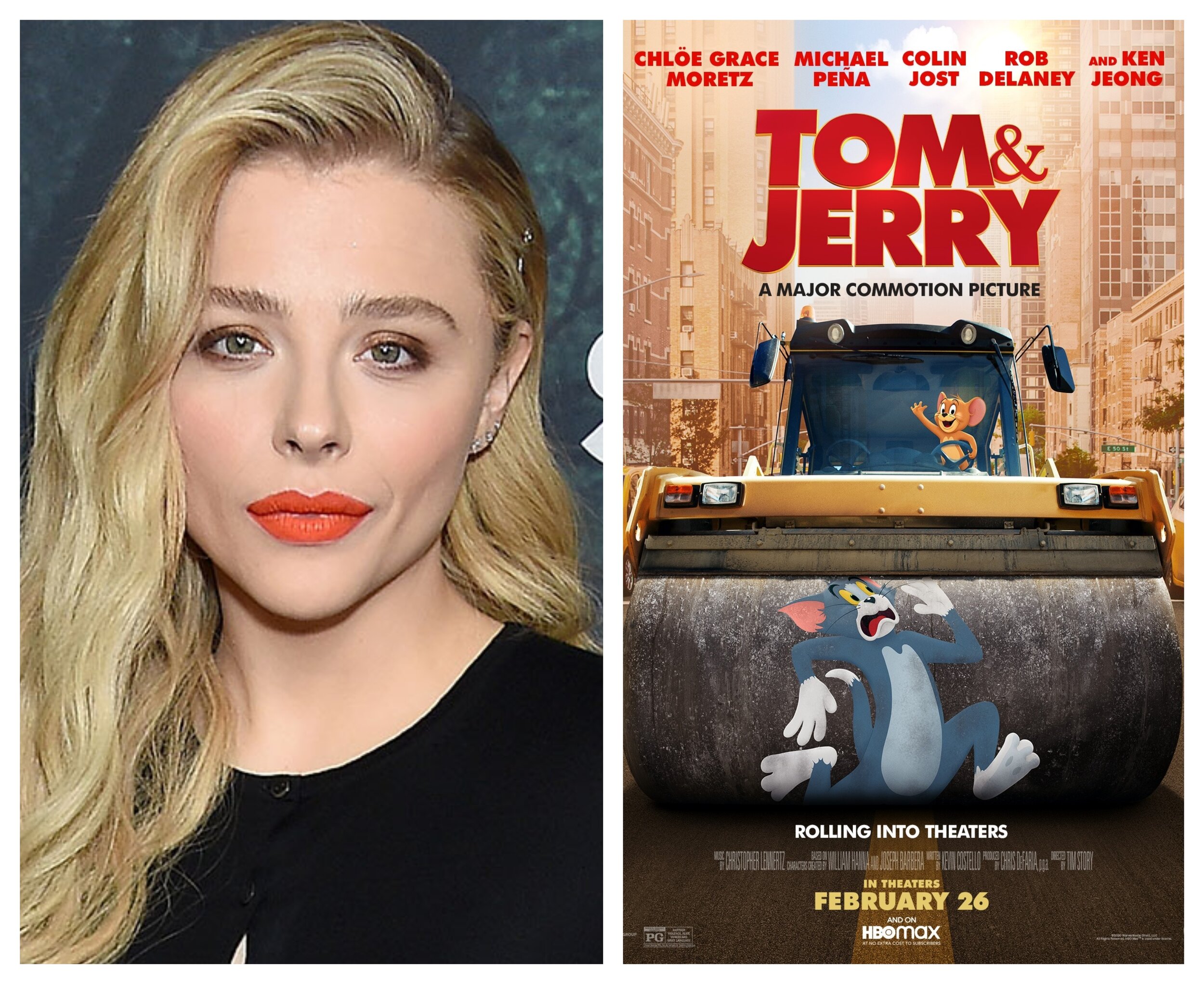 Chloe Grace Moretz Tom And Jerry Movie Wallpapers