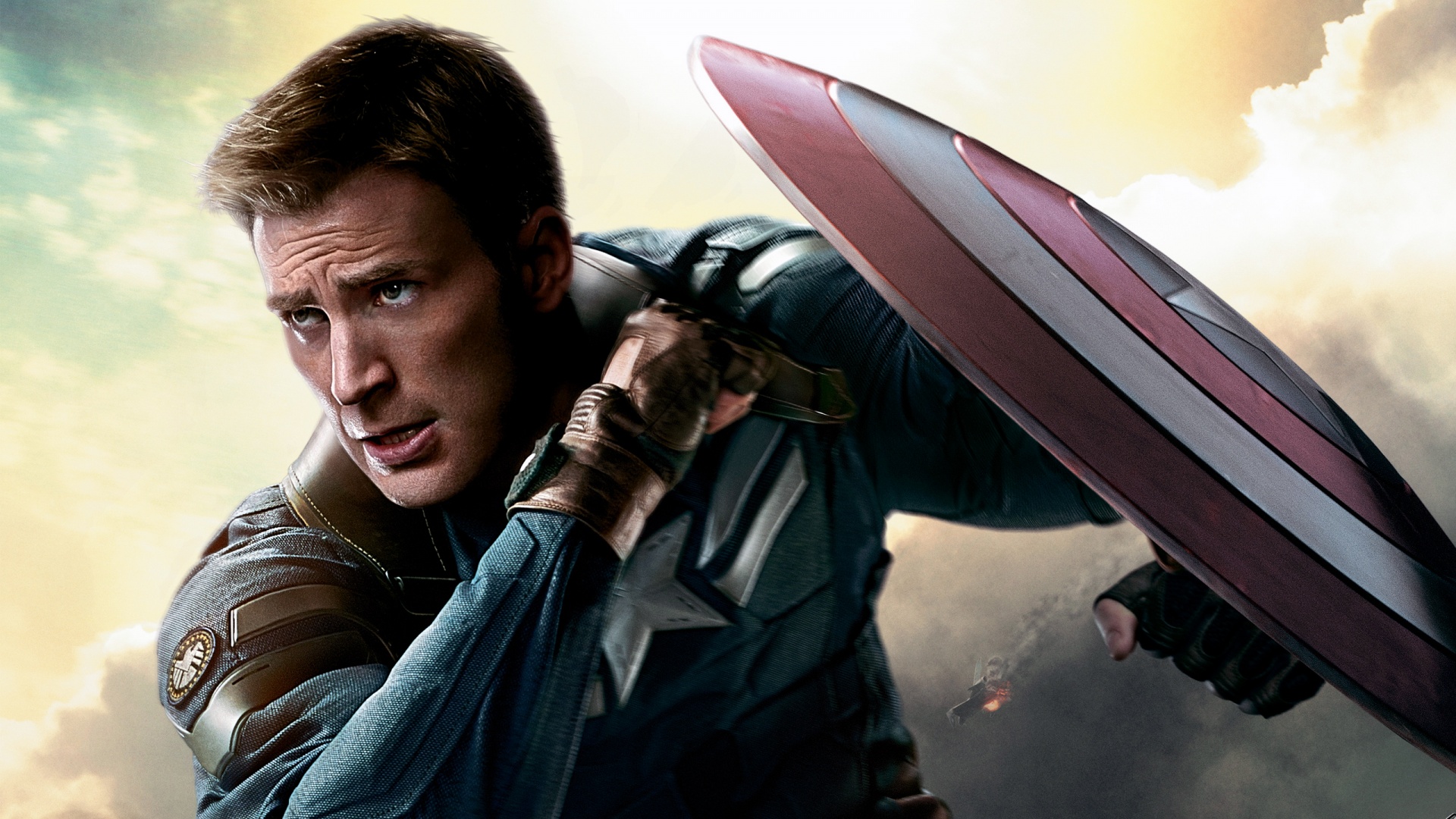 Chris Evans As Captain America Wallpapers