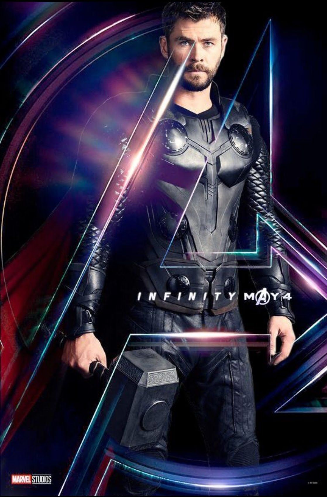 Chris Hemsworth As Thor In Avengers Wallpapers