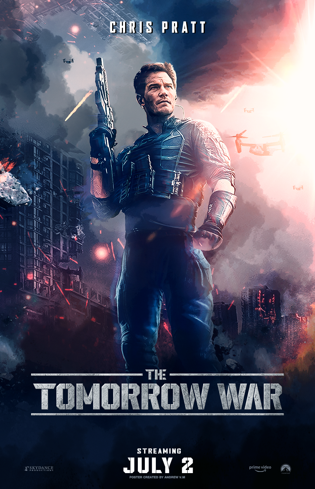 Chris Pratt In The Tomorrow War Wallpapers