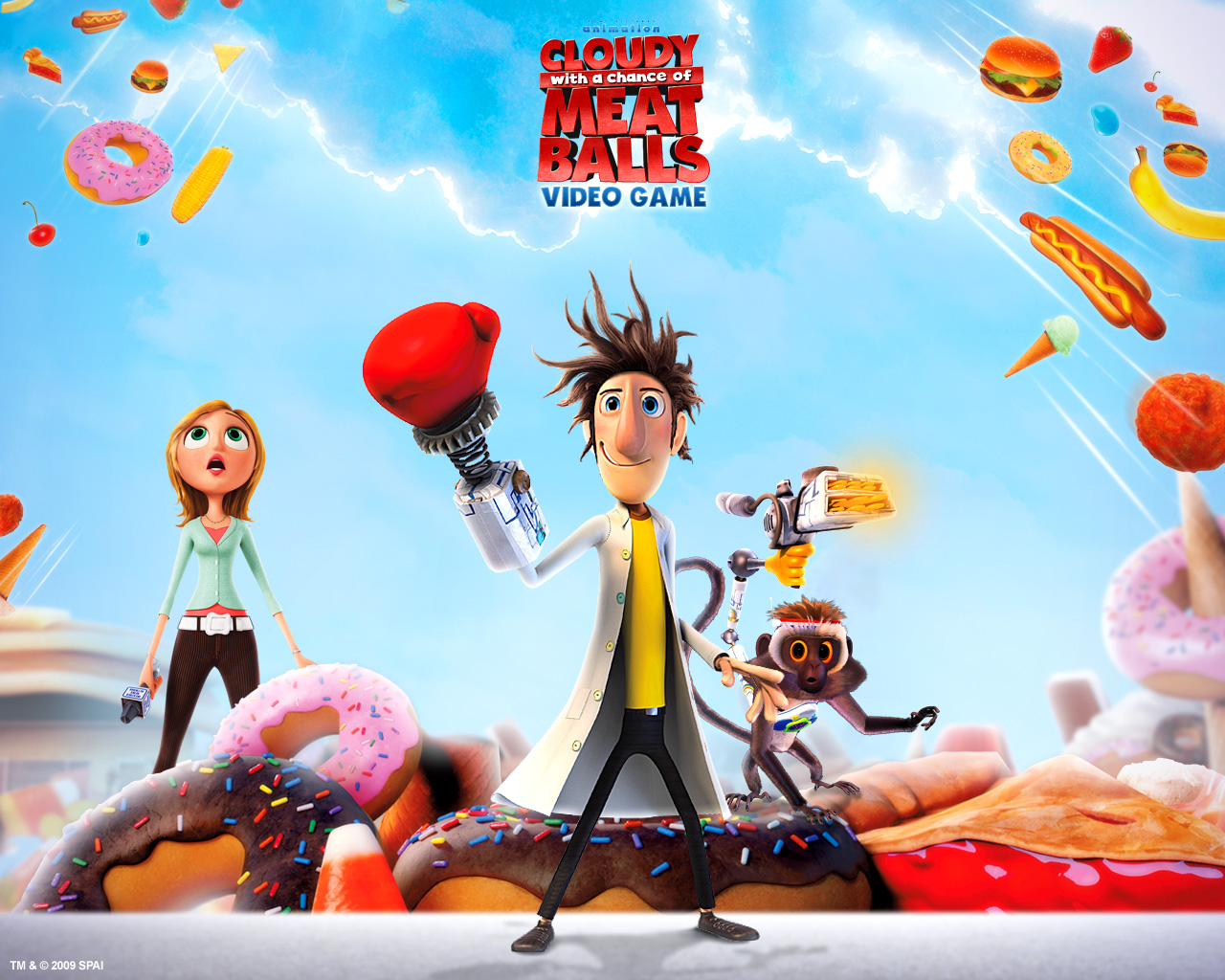 Cloudy With A Chance Of Meatballs 2 Wallpapers