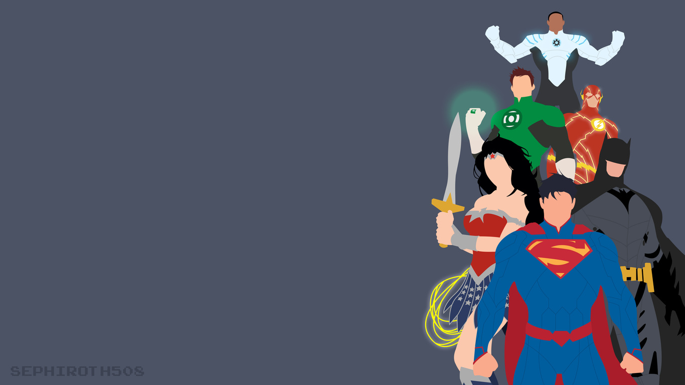 Cool Justice League Illustration Wallpapers