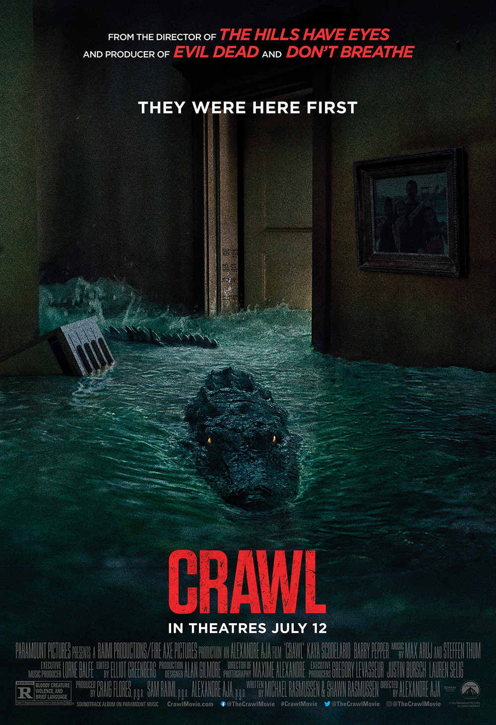 Crawl Movie Kaya Scodelario Wallpapers
