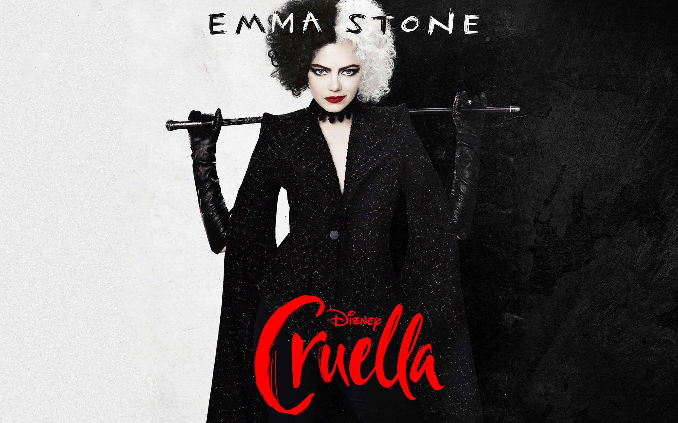 Cruella De Vil Emma Stone 4K Wallpapers