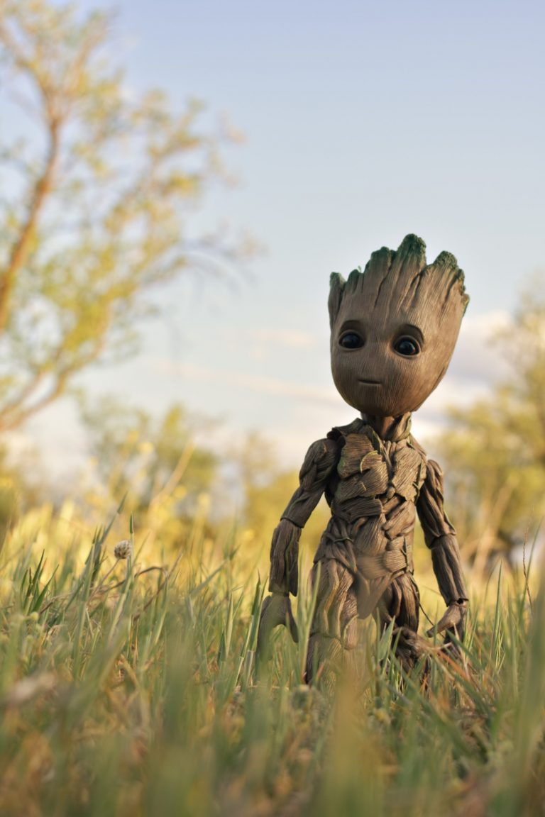 Cute Baby Groot In Guardians Of The Galaxy Wallpapers