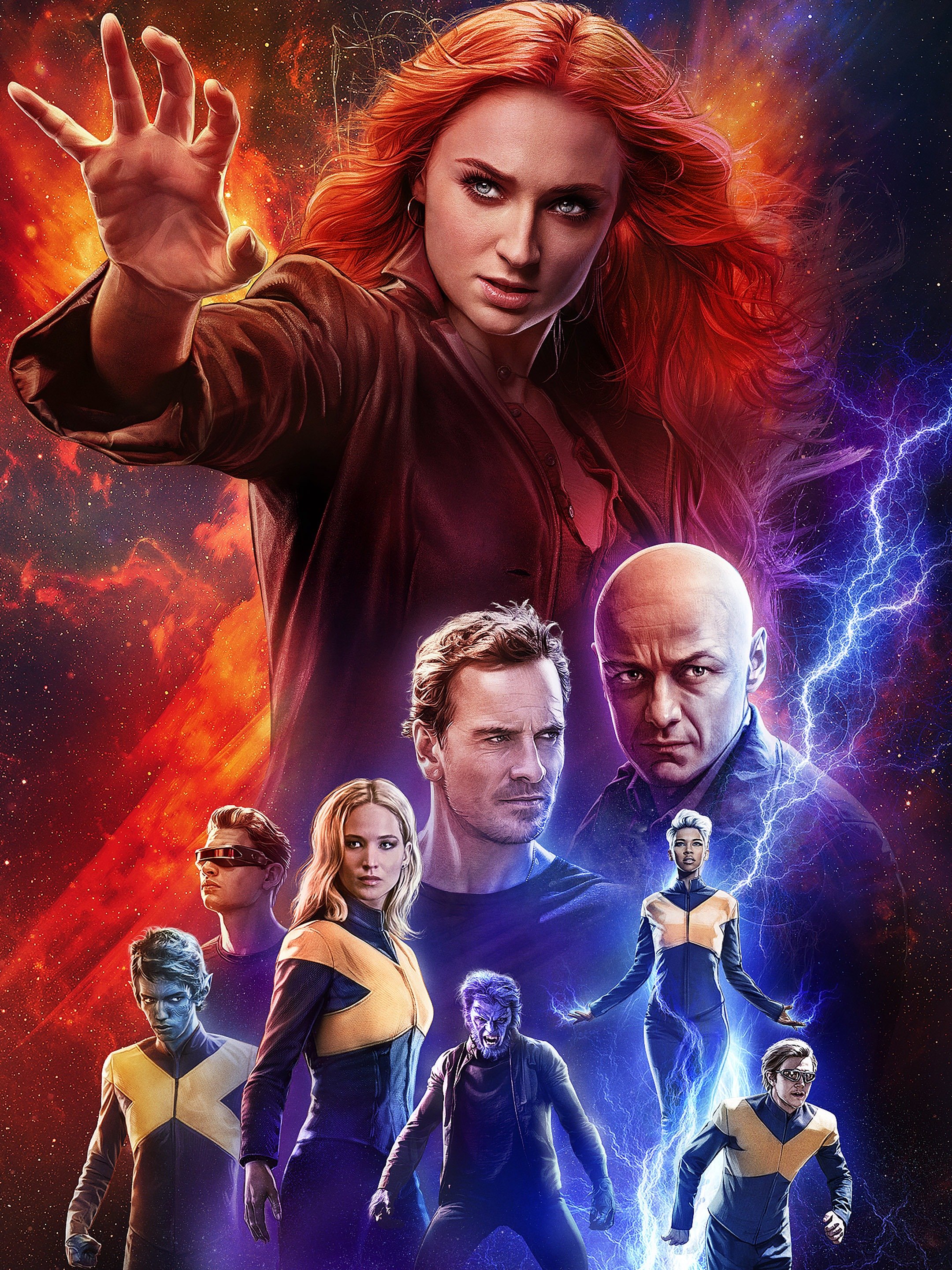 Cyclops X-Men Dark Phoenix Poster Wallpapers