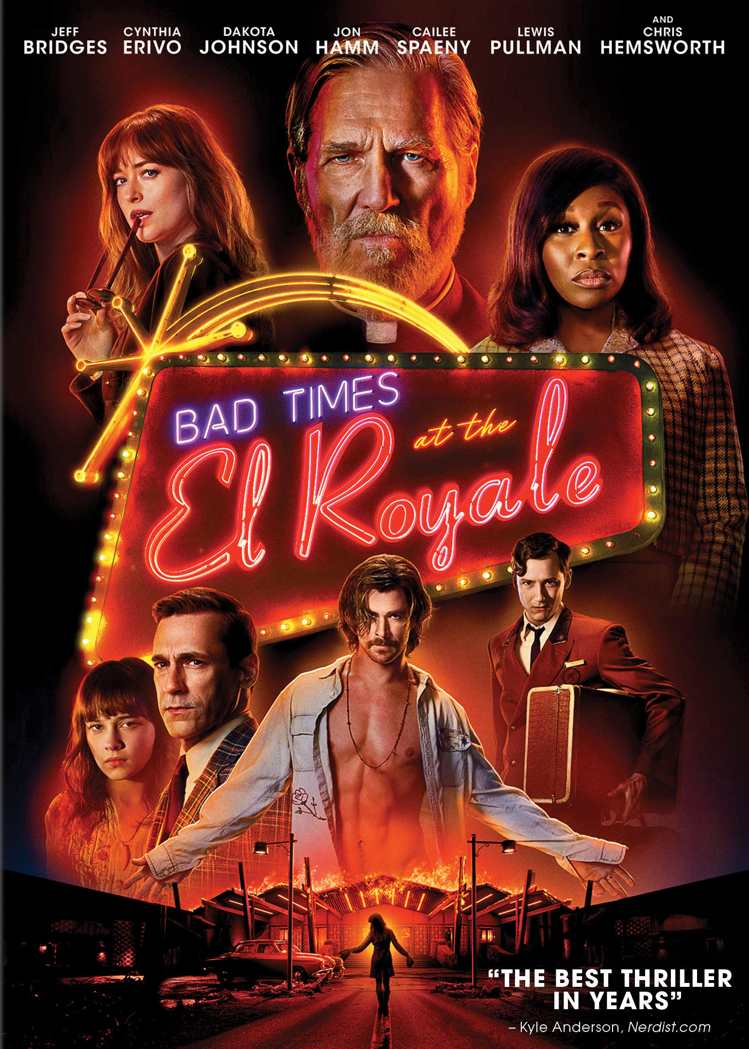 Dakota Johnson Bad Times At The El Royale 2018 Movie Poster Wallpapers