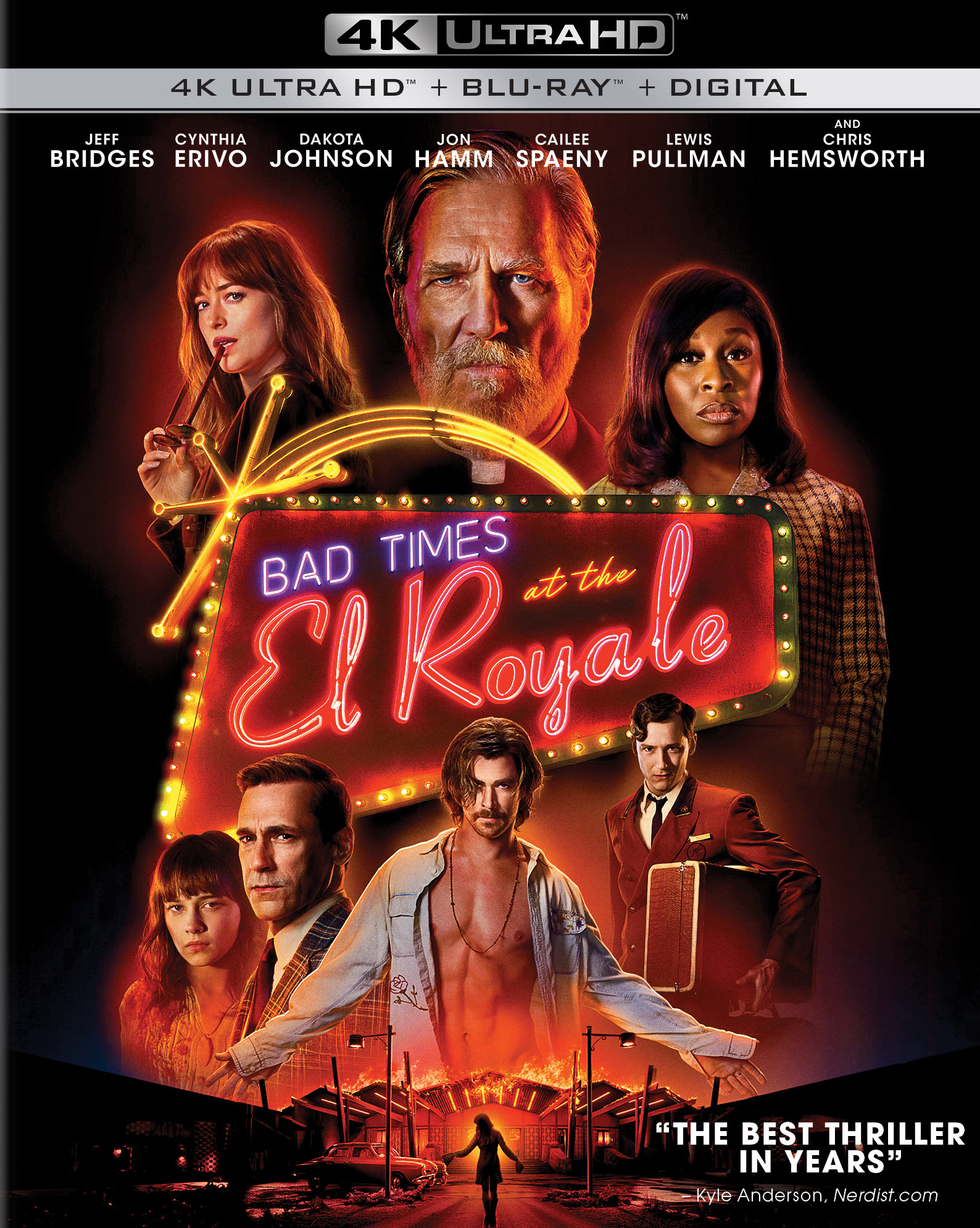 Dakota Johnson Bad Times At The El Royale 2018 Movie Poster Wallpapers