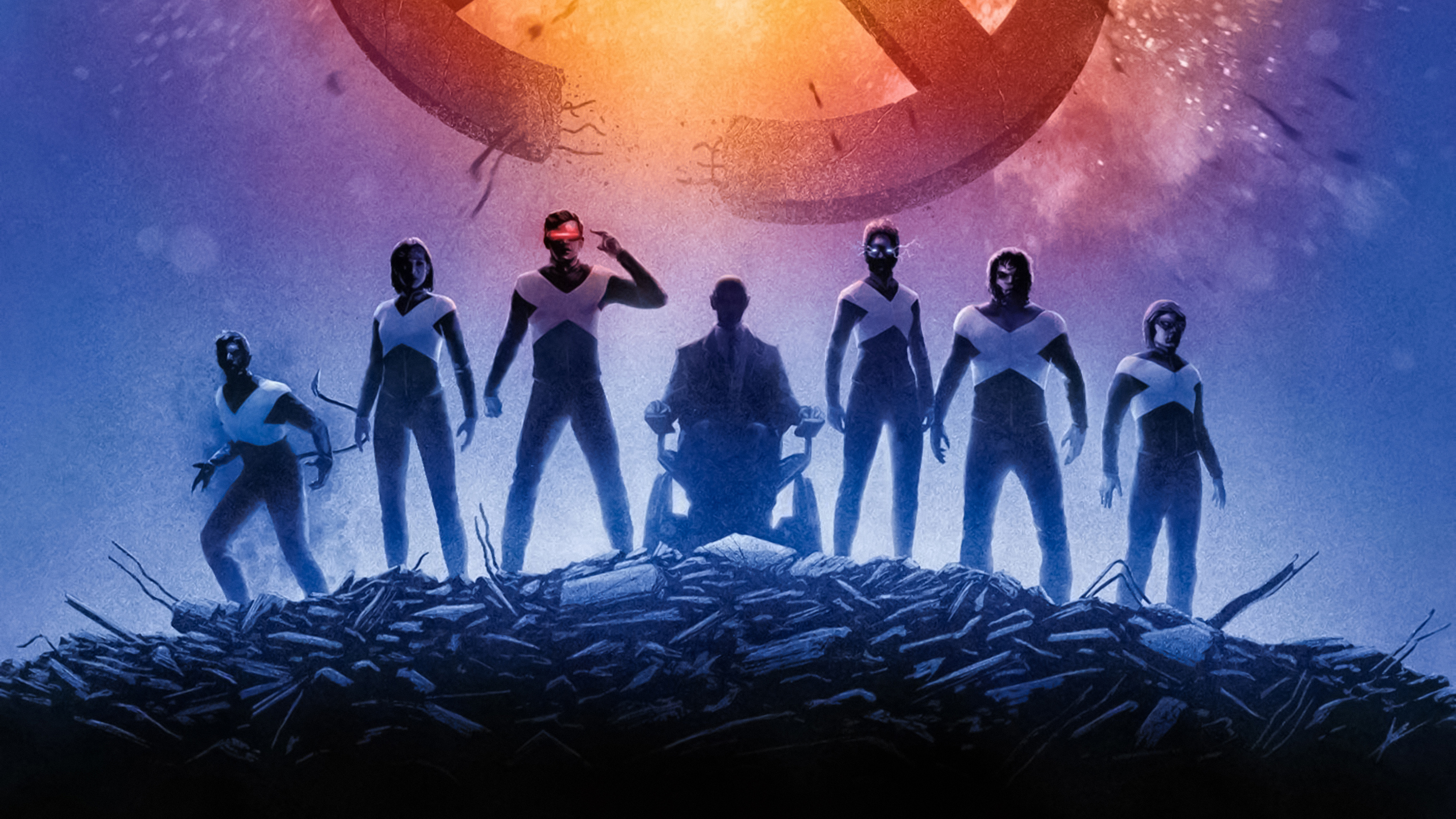 Dark Phoenix 2019 X-Men Textless Poster Wallpapers