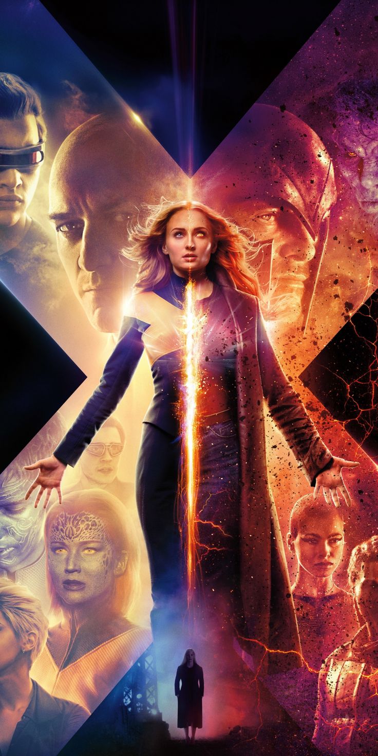 Dark Phoenix X-Men Movie Poster Wallpapers