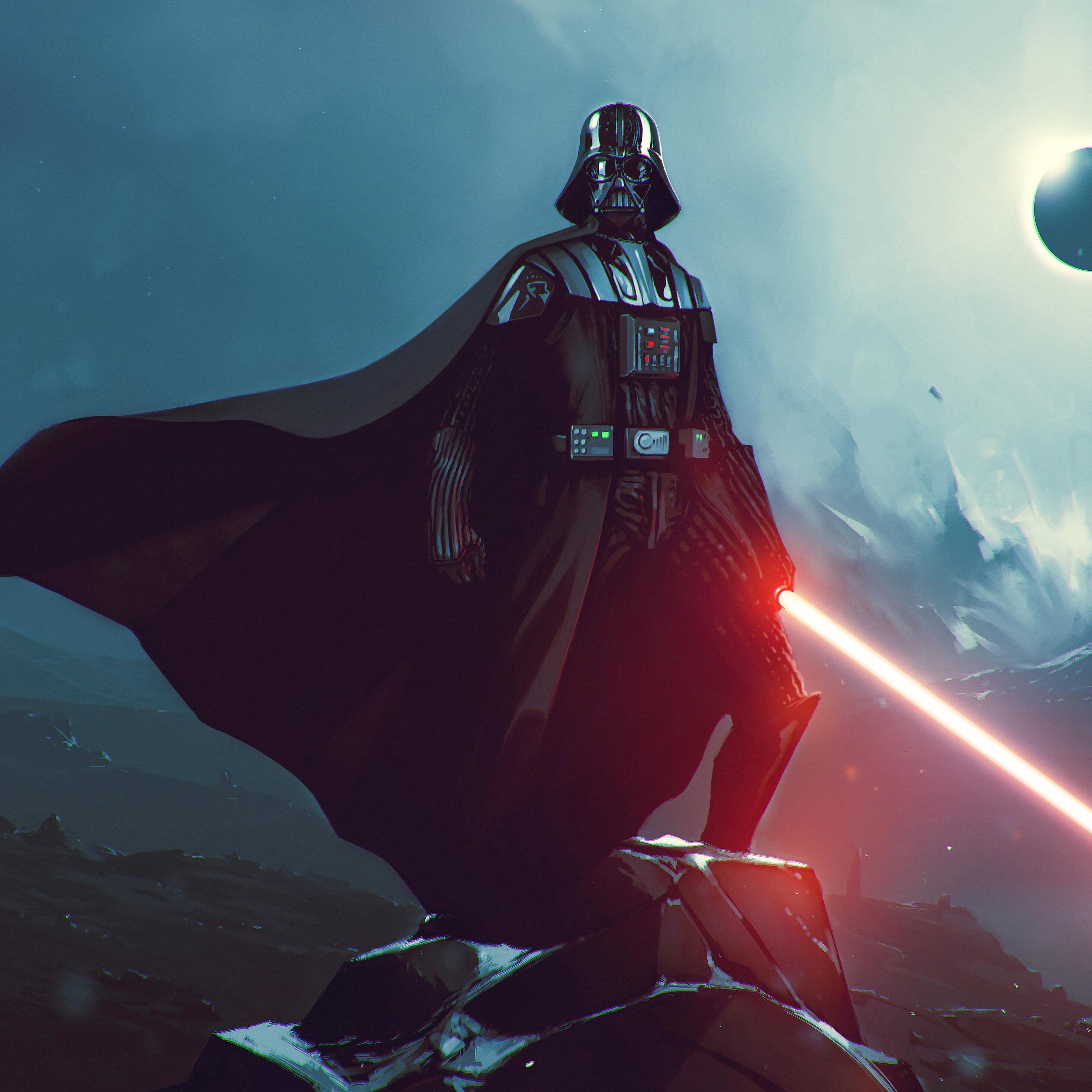 Darth Vader With Lightsaber Wallpapers