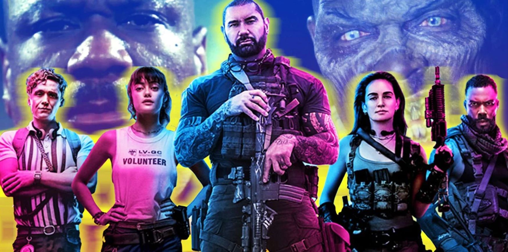 Dave Bautista In The Movie Army Of The Dead Wallpapers