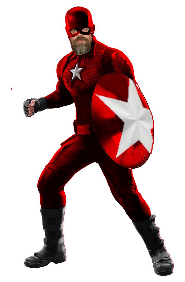 David Harbour As Red Guardian Art Wallpapers