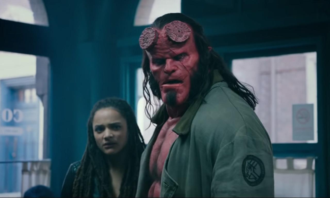 David Harbour Hellboy Movie 2018 Promotional Art Wallpapers