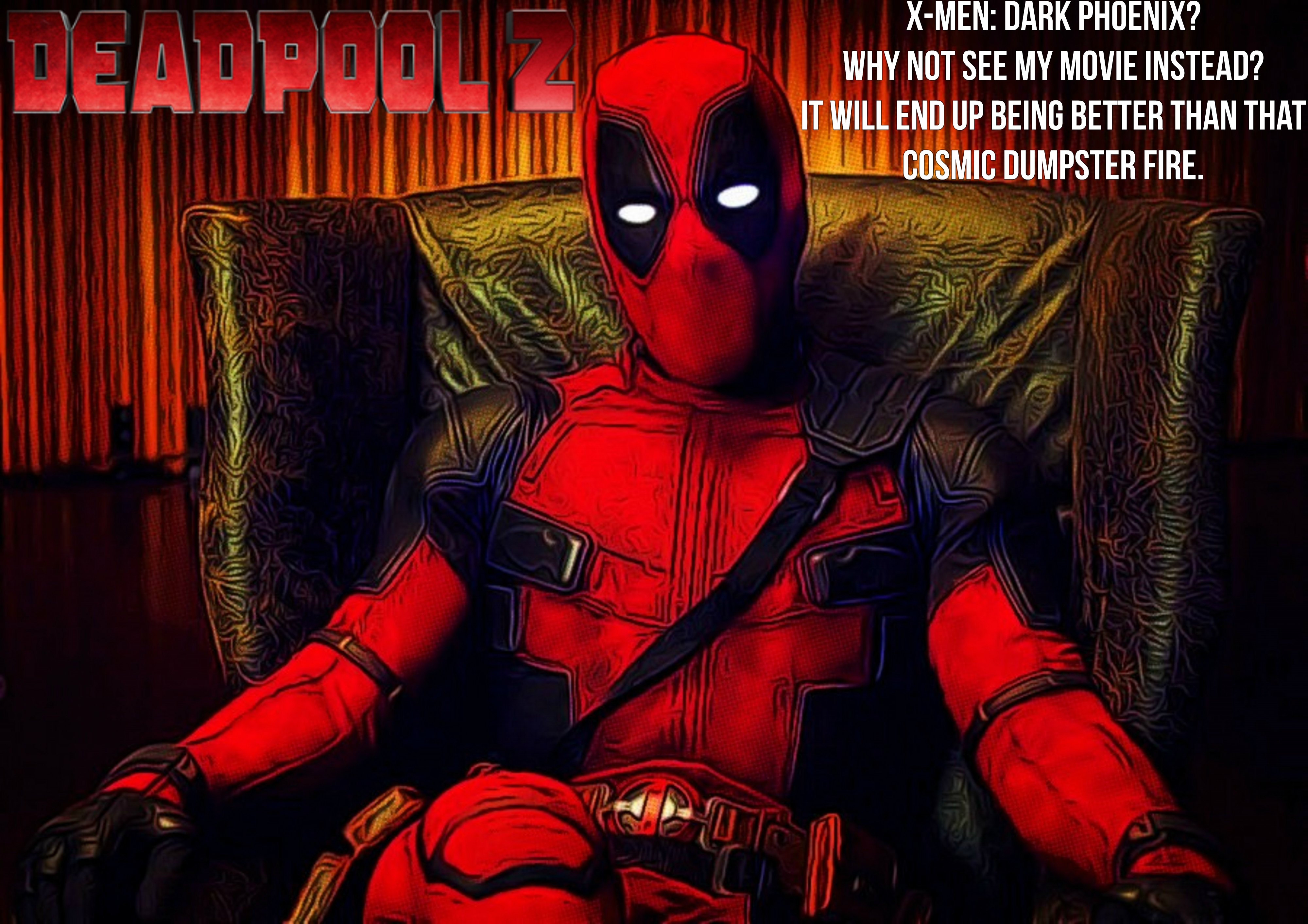 Deadpool 2 Funny Poster Wallpapers