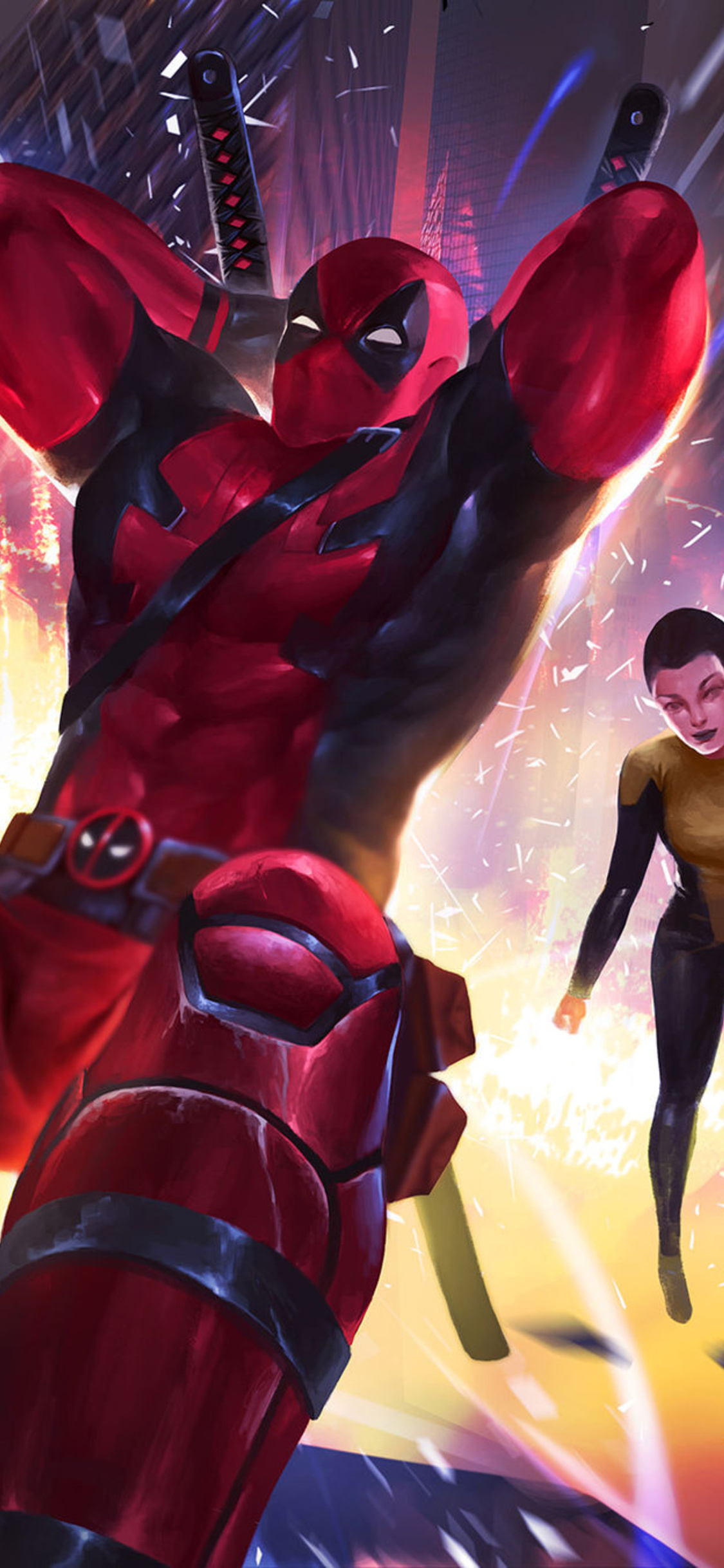 Deadpool Colossus Teenage Warhead Artwork Wallpapers