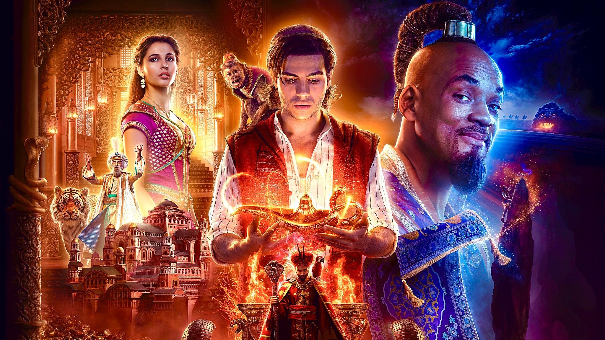 Disney Aladdin 2019 Movie Poster Wallpapers