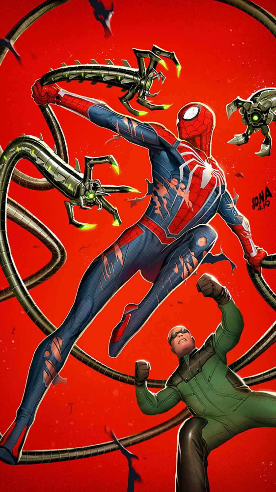 Doctor Octopus Hd No Way Home Spider-Man Wallpapers