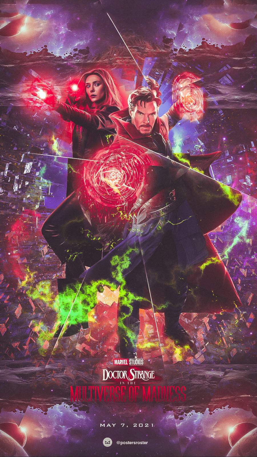 Doctor Strange In The Multiverse Of Madness Comic Con Poster Wallpapers